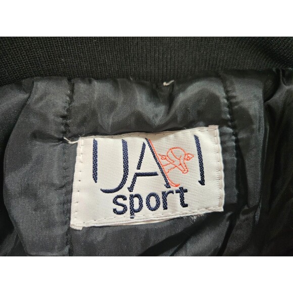 U&I Sport Colorblock Windbreaker Jacket, Black, Pink & White, Lightweight, Sz M - Picture 14 of 16